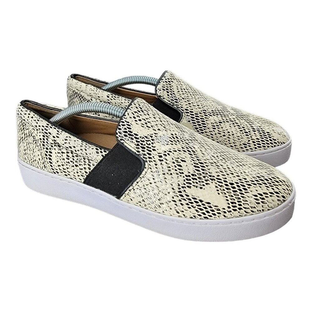 Vionic Womens Shoes Walking Slip On Demetra Snake Print 6.5 Comfort Tvw5458-1